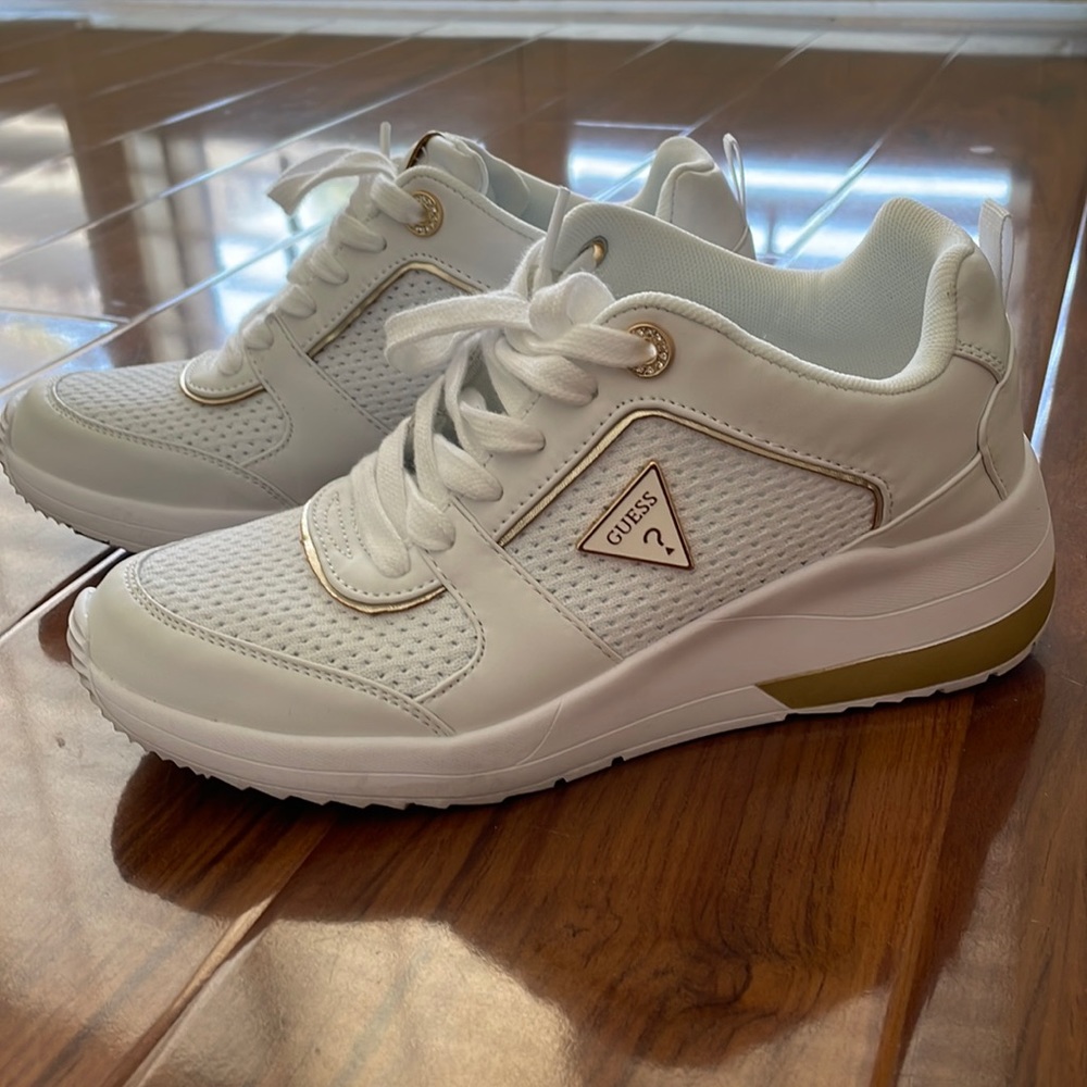 Guess white sneakers
